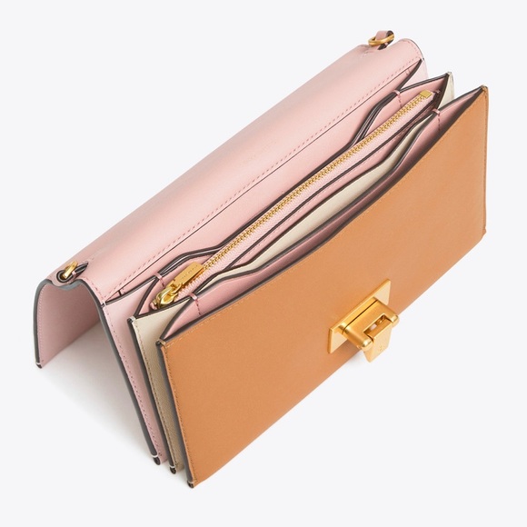 ⛔️SOLD⛔️Authentic Tory Burch leather 3 Comp.Crosby - Picture 6 of 8